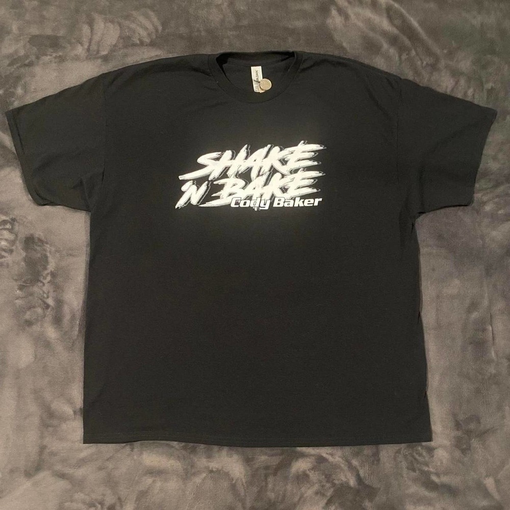 Y2K Shake And Bake Cody Baker Dragster Tee Shirt